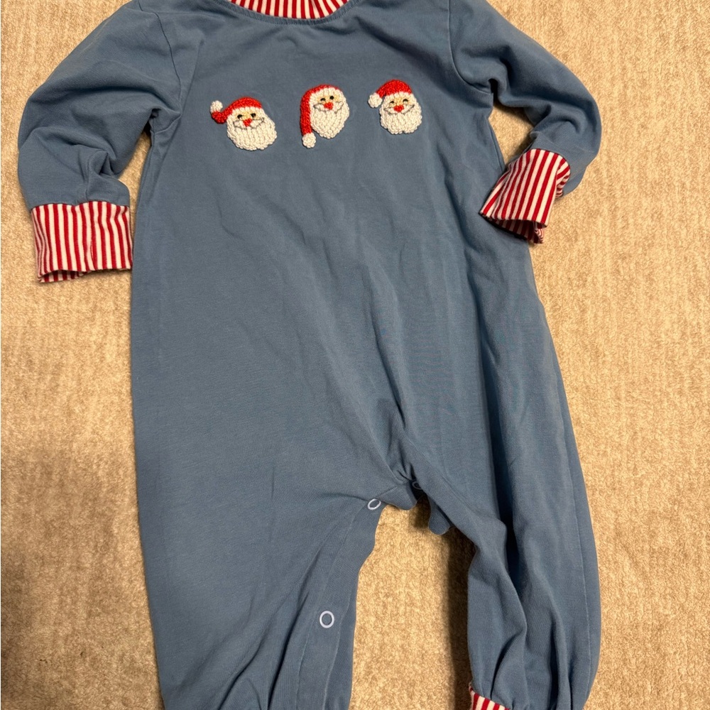 Annie and James Santa outfit
